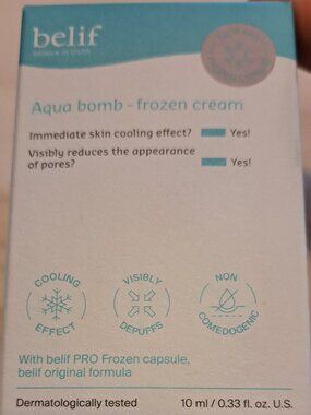 BELIF AQUA BOMB FROZEN CREAM